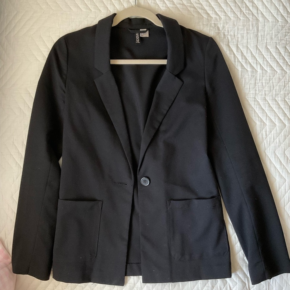Classic Black Blazer